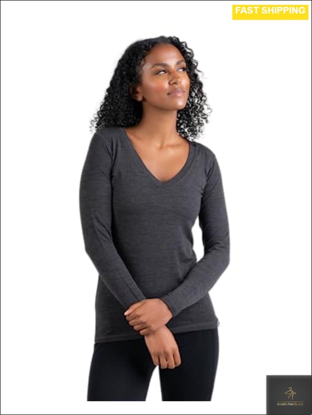 Merino Wool Long Sleeve Base Layer Shirt